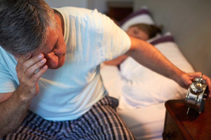 ηλικιωμένη διαταραχή ύπνου