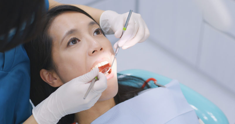 ελέγξτε την οδοντιατρική ρουτίνα